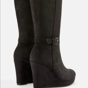 brekka covered wedge boot